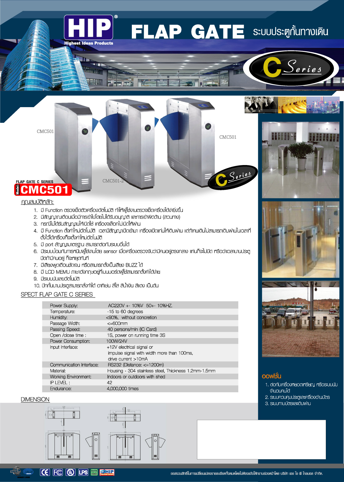 3.Flap Gate cmc-501